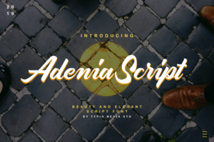 Adenia Script: Urban Elegance in Your Branding