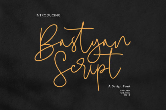 Bastyan Script: The Stylish Choice for Brand Identity