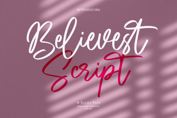Believest Script: A Timeless Script Font for Modern Creators