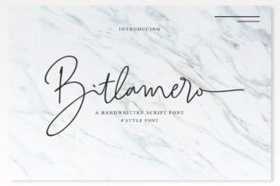 Bitlamero Script: A Typeface with Character and Flow