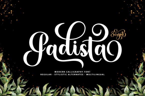 Gadista Script: An Elegant Handwritten Font for Modern Designers