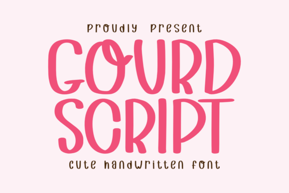 Gourd Script: The Playful Handwritten Font for Charming Designs