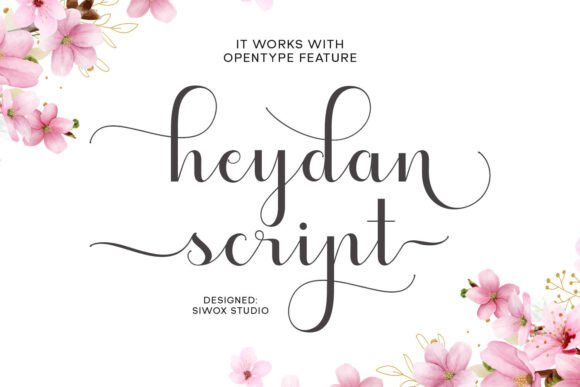 Heydan Script: A Modern Handwritten Font for Personal Projects