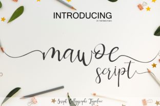 Mawoe Script: A Touch of Romance for Your Designs