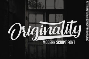 Originality Script: A Modern Handwritten Font for Authentic Brands