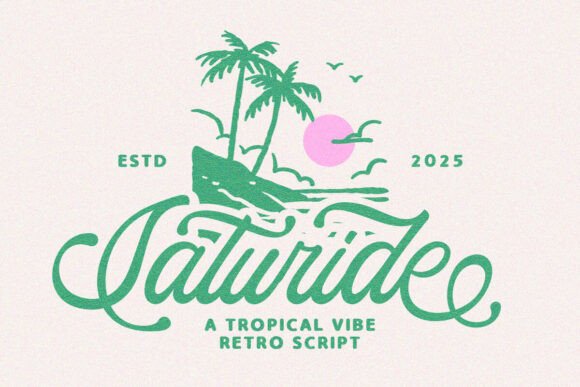 Saturide Script: Blending Vintage Charm with Modern Design