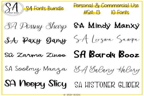 Script and Handwritten Bundle 13: Unlocking Everyday Creativity