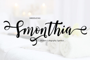 Smonthia Script: Crafting Elegant Design Harmony