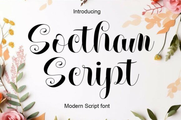 Soetham Script: A Guide to Elegant, Feminine Typography