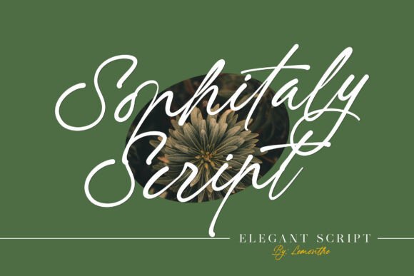 Sophitaly Script: A Modern Script for Real-World Design