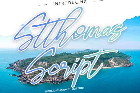 Stthomas Script: Elevating Design with Handwritten Elegance