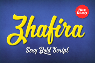 Zhafira Script: A Complete and Beautiful Strong Script for Modern Designers